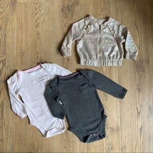 👶🏽Baby Bundle! Carter’s 6-9 Shirts | Jacket